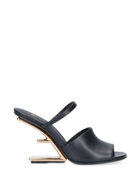 fendi sandals sale|fendi heels sandals.